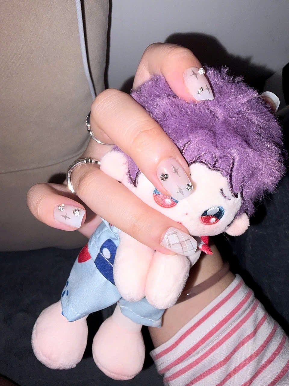  Mẫu Nail Chấm Bi 