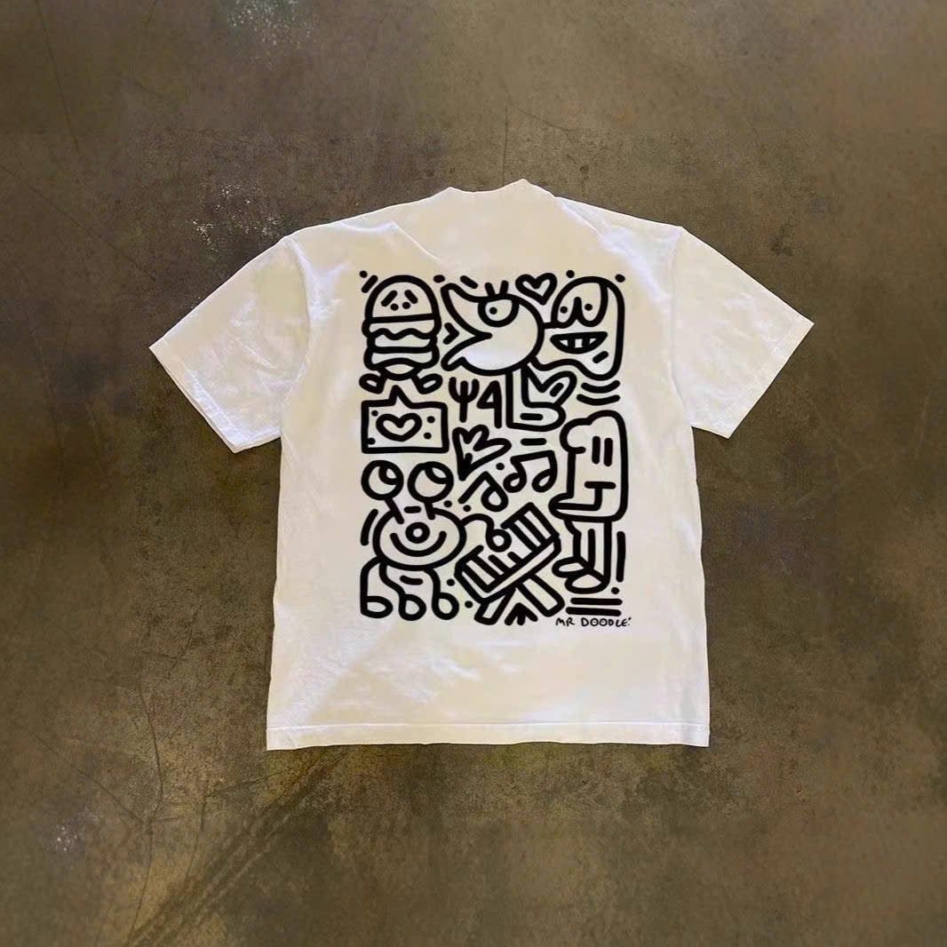  Áo Trắng Thun Unisex 