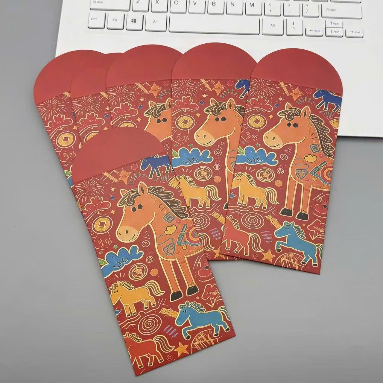  Set 50 Bao Lì Xì Năm Mới 