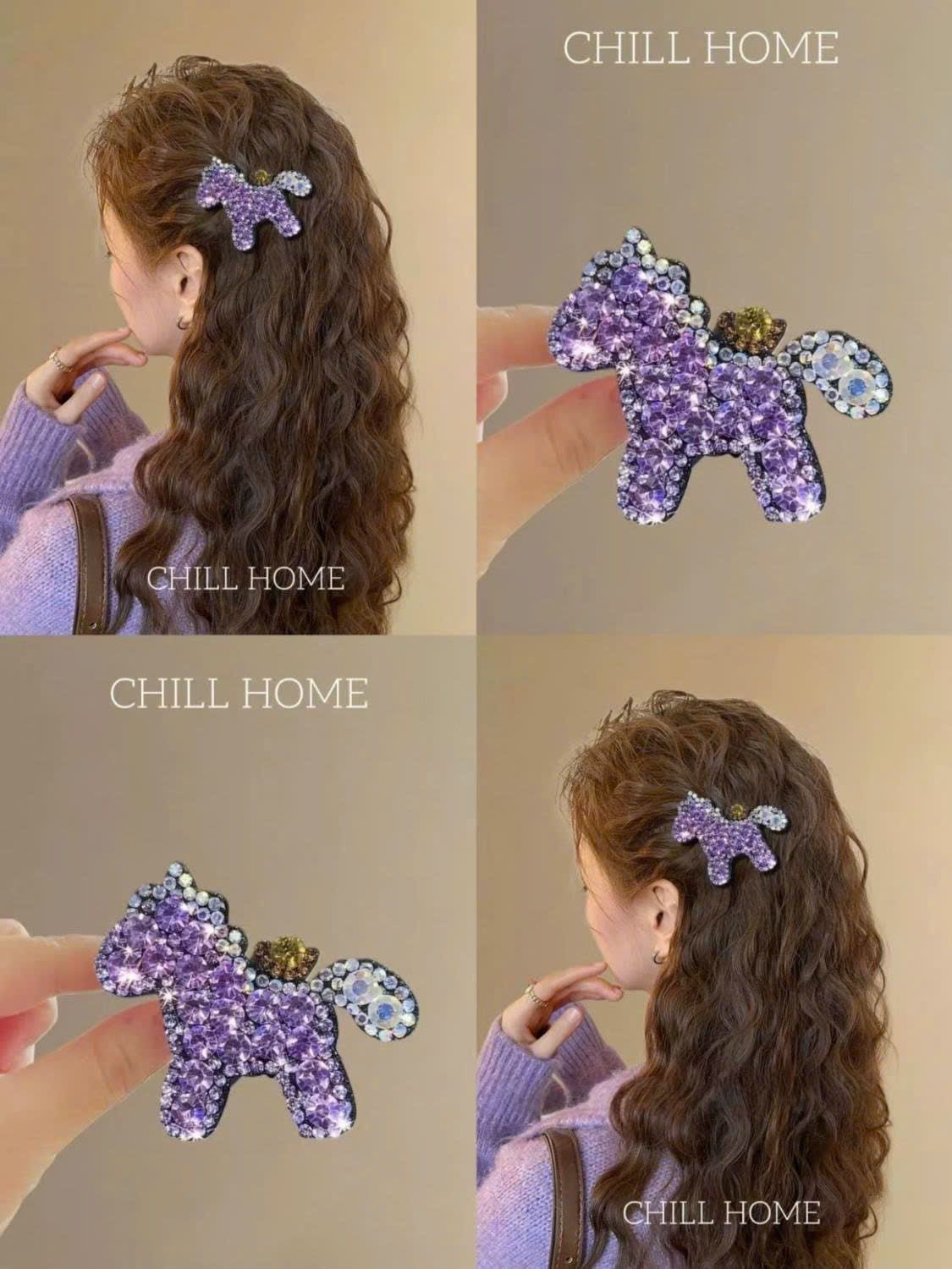  Kẹp Tóc Đính Kim Cương 2026 