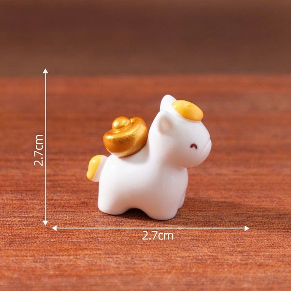  Ngựa + 3 Cục Vàng Trang Trí Xe 