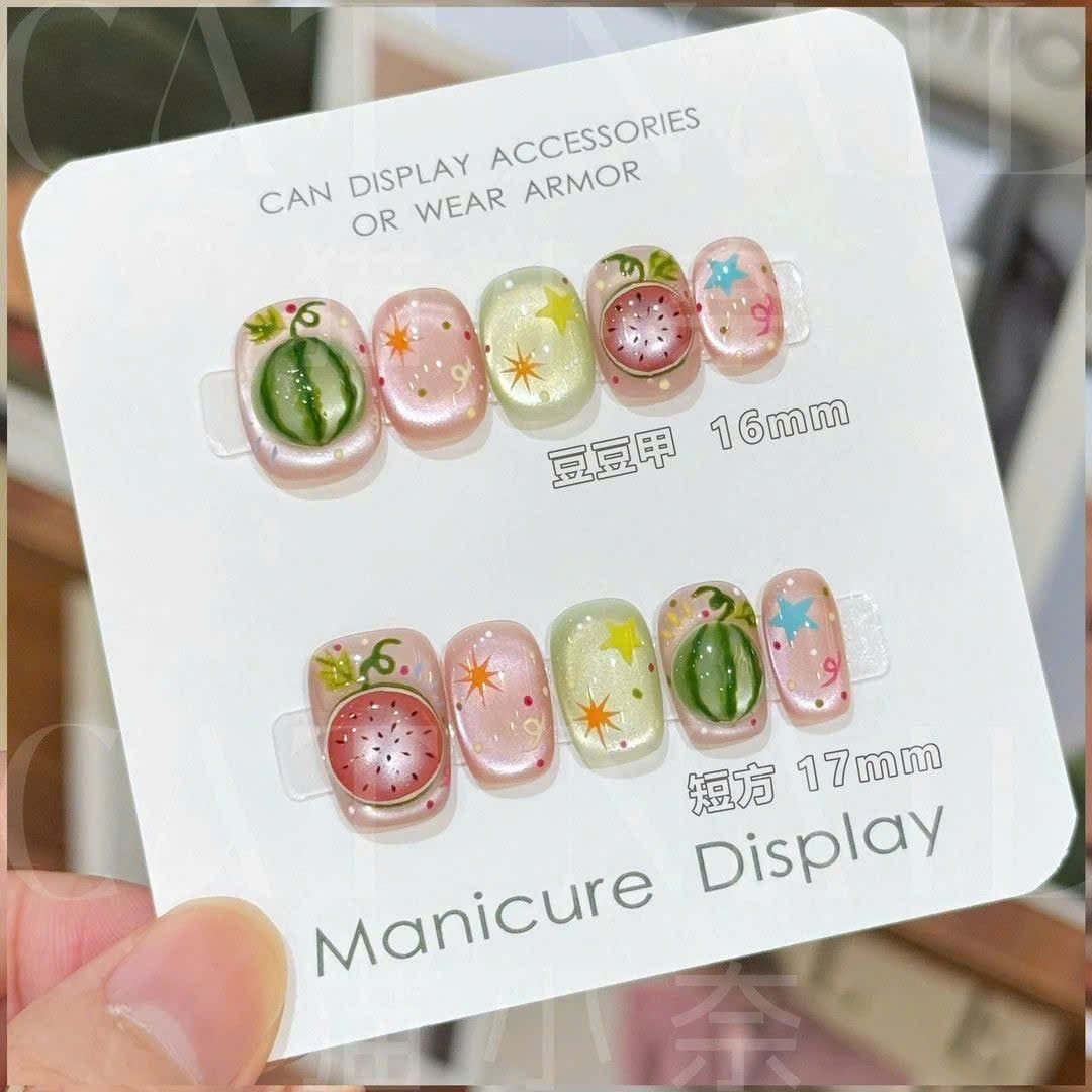  Set 10 chiếc Móng Tay Dán Thủ Công 