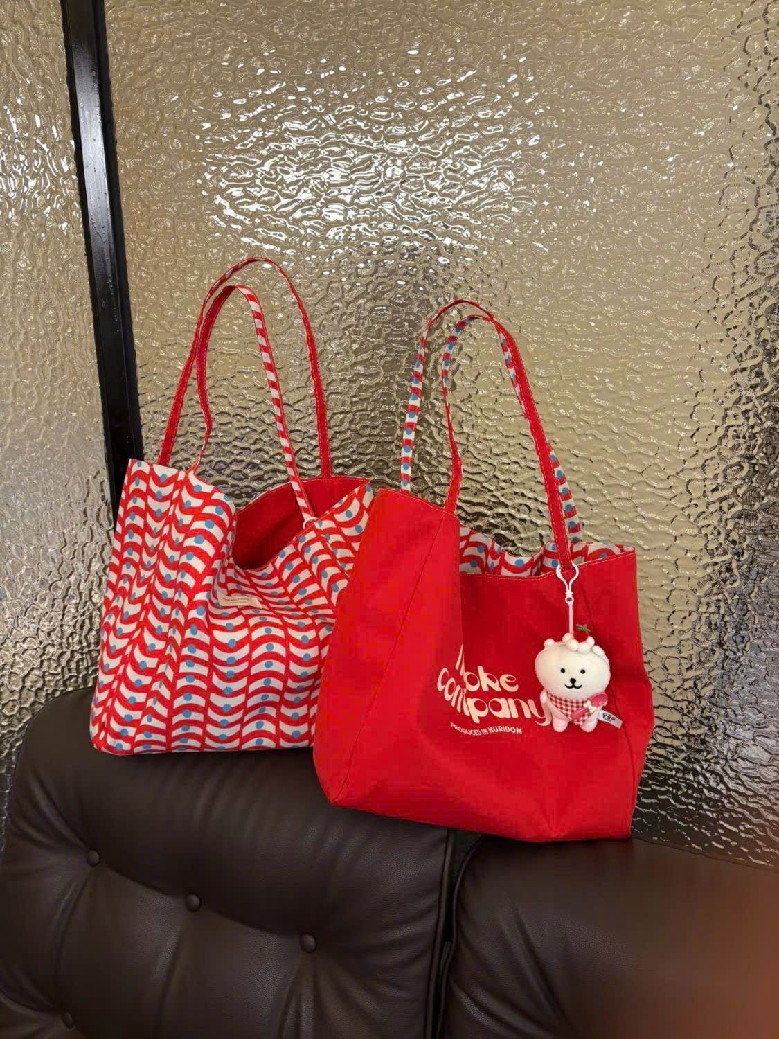  Túi Vải Hình Học Thời Trang 