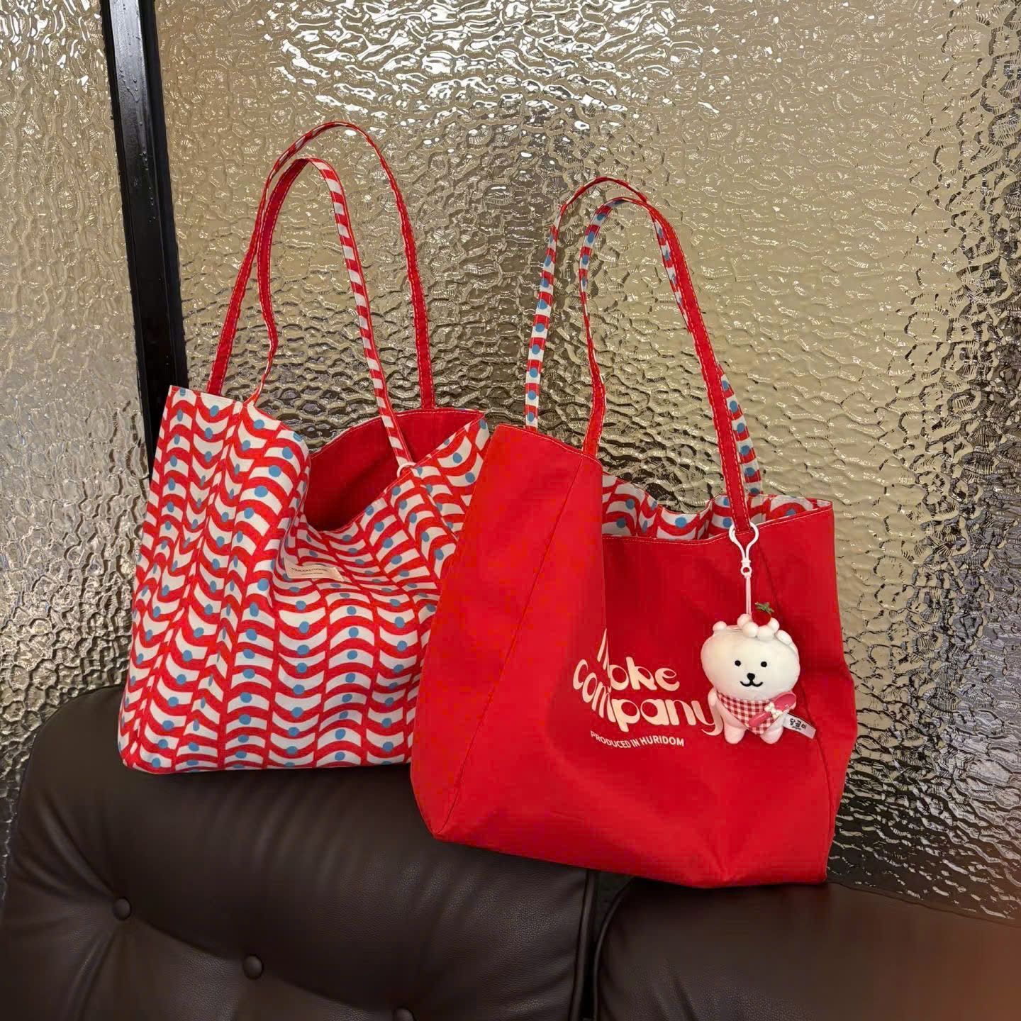  Túi Vải Hình Học Thời Trang 