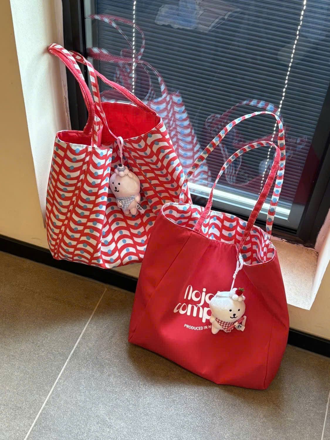  Túi Vải Hình Học Thời Trang 