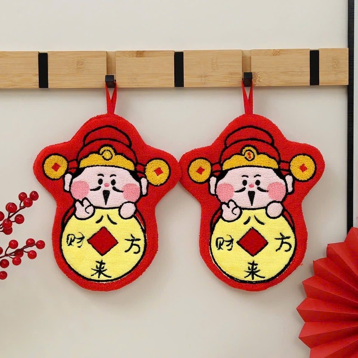  Set 4 Khăn Thần Tài 