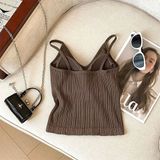  Áo Bra 2 Dây Ba Lỗ Có Đệm Ngực 