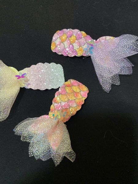  Set 6 Kẹp Tóc Đuôi Cá Dễ Thương 