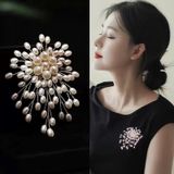  Ghim Cài Áo Ngọc Trai 