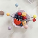  Gấu Sứ Đựng Đĩa Ăn Hoa Quả 