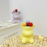  Gấu Sứ Đựng Đĩa Ăn Hoa Quả 