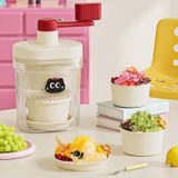  Máy Bào Đá Quay Tay Làm Bingsu 