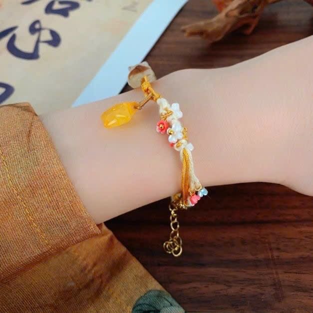  Vòng Tay Dệt Mèo Ngôi Sao Nhỏ Osmanthus 