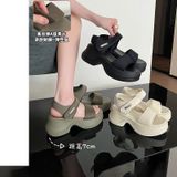  Sandal Đế Cao Dép Quai Hậu 