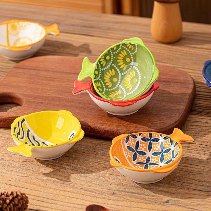  Bộ 6 Chén Chấm Con Cá Độc Lạ 