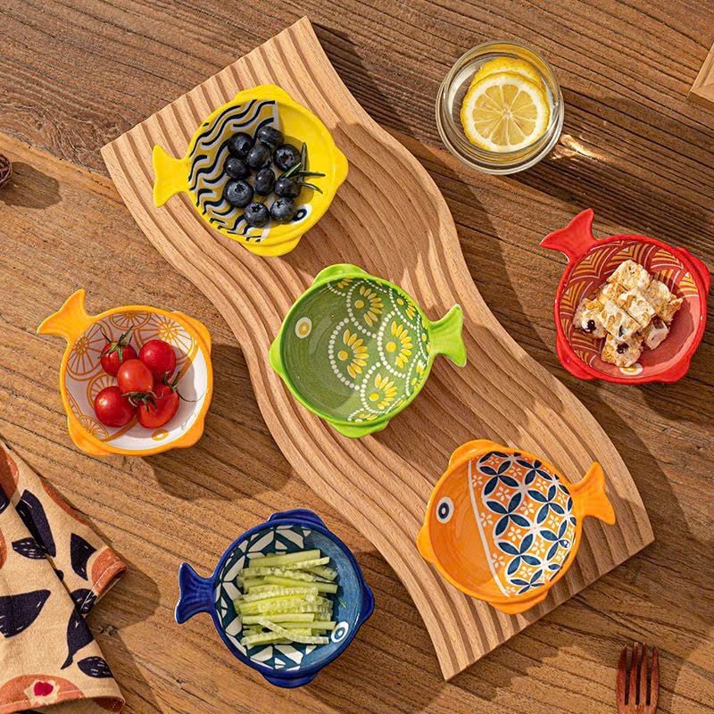  Bộ 6 Chén Chấm Con Cá Độc Lạ 