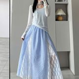  Thời Trang Quảng Châu Chân Váy Ren 