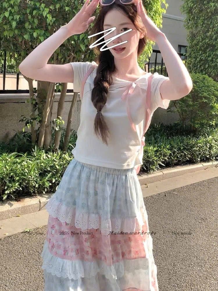  Chân Váy Xếp Ly Dài Nhiều Tầng 