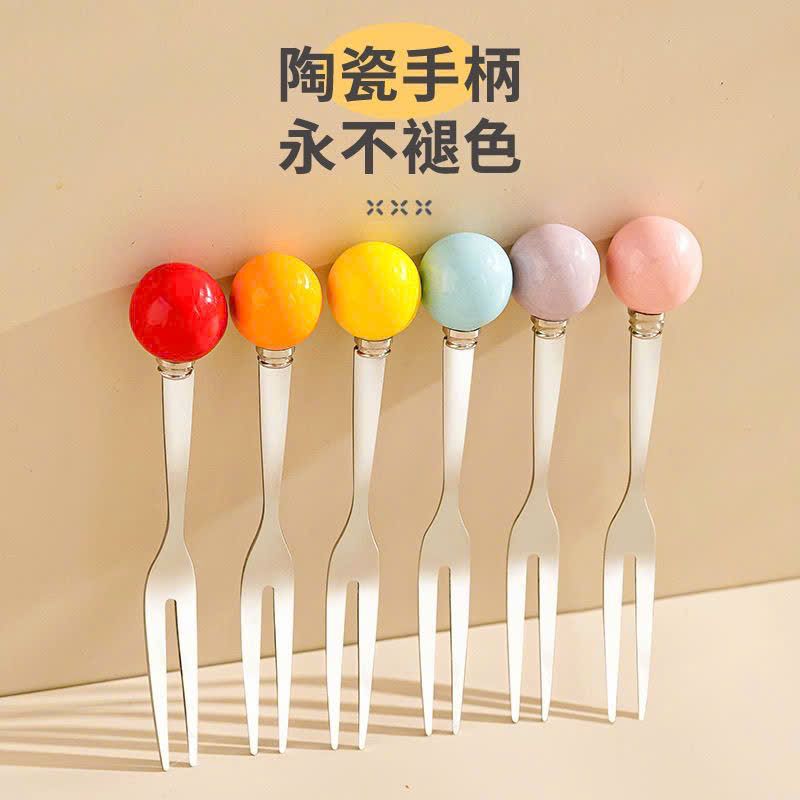  Bộ Nĩa Trái Cây Nấm Dễ Thương 