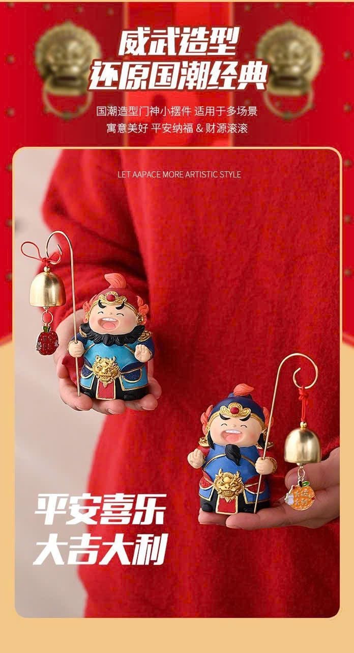  Môn Thần Chiêu tài Có Chuông 