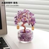  Chậu Cây Đá Thạch Anh Chiêu tài 