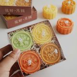  Set 4 Nến Thơm Trang Trí Bánh Trung Thu 