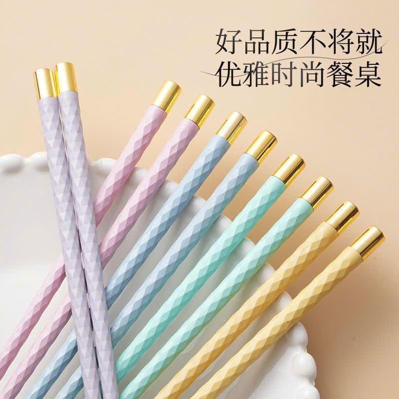  Set 5 Đôi Đũa Sợi Thuỷ Tinh Cao Cấp 