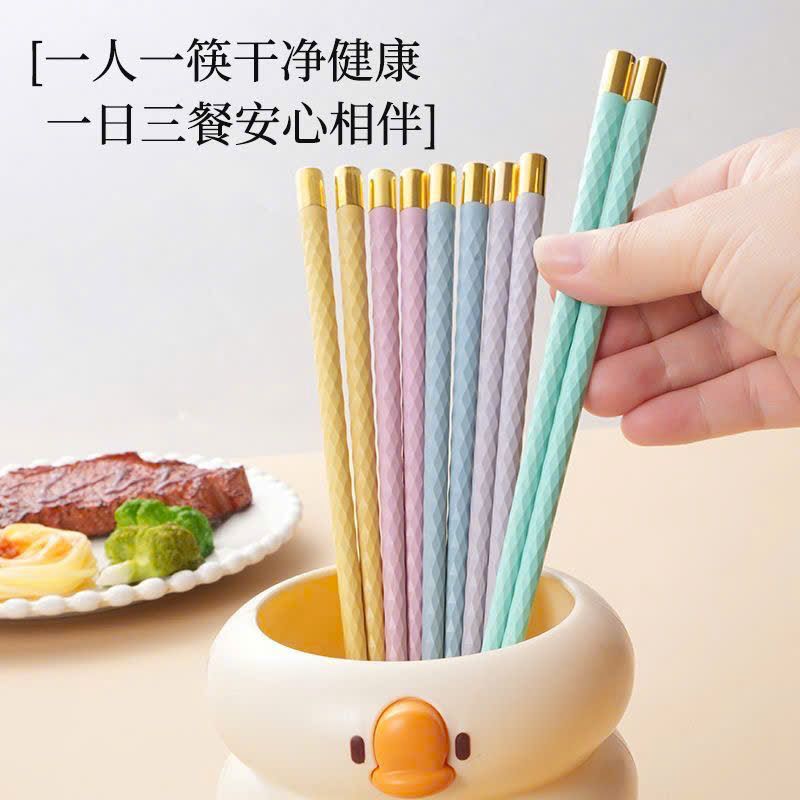  Set 5 Đôi Đũa Sợi Thuỷ Tinh Cao Cấp 