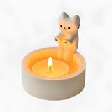  Giá Đỡ Nến Trang Trí Mèo Đáng Yêu 