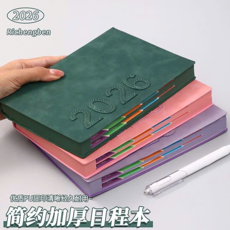  Sổ Tay Lên Kế Hoạch Khổ A5 -Lịch 2026 