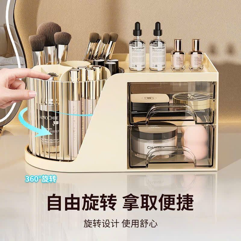  Hộp Đựng Mỹ Phẩm Để Bàn Cao Cấp 