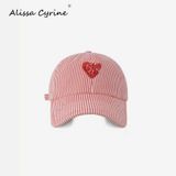  Nón Lưỡi Trai Thêu Trái Tim 