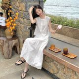  Set Váy Liền Dáng Dài + Áo Hoa 