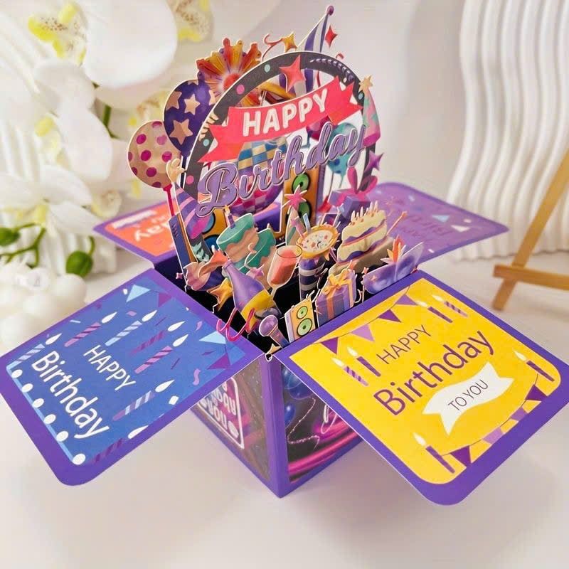  Thiệp Mừng Sinh Nhật 3D 