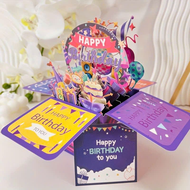  Thiệp Mừng Sinh Nhật 3D 