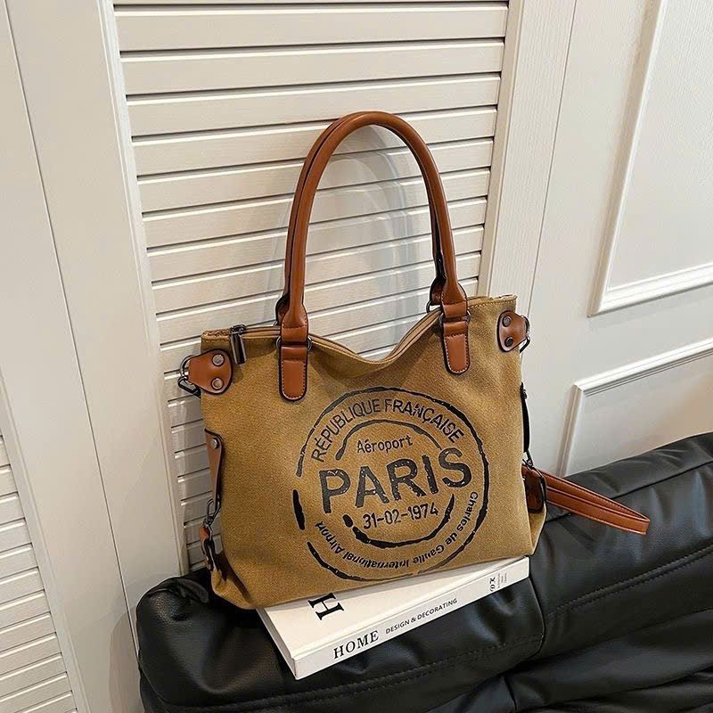  Túi Vải Thời Trang Paris Nữ 