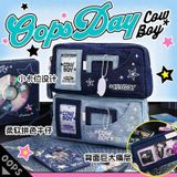  Hộp Đựng Bút Hình Cửa Sổ Denim 