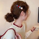  Kẹp Tóc Hoa Và Hạt Dễ Thương 