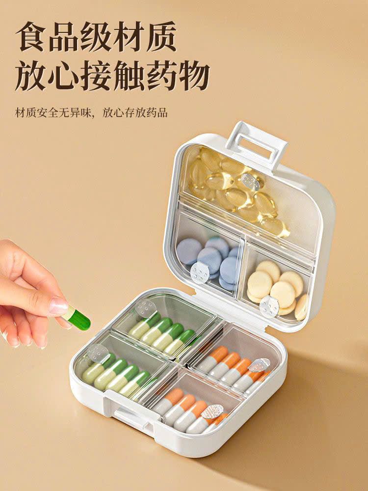  Hộp Vali Chia Thuốc 7 Ngày Tiện Lợi 