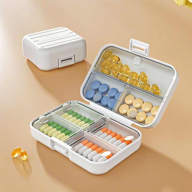 Hộp Vali Chia Thuốc 7 Ngày Tiện Lợi 