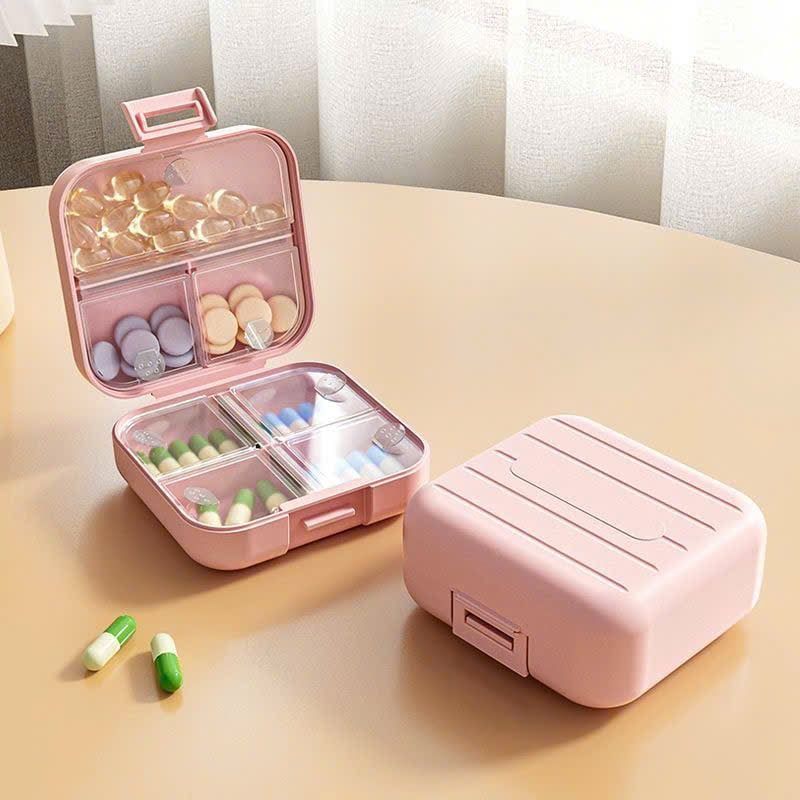  Hộp Vali Chia Thuốc 7 Ngày Tiện Lợi 