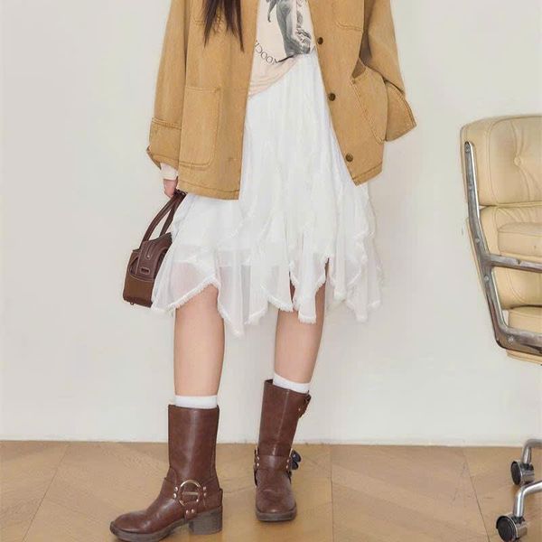  Chân Váy Ren Tulle Phong Cách Hàn Quốc 