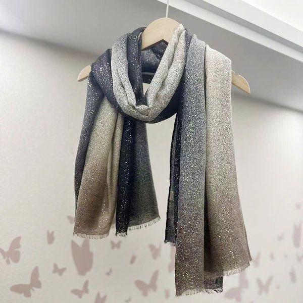  Khăn quàng cổ nữ cotton bling bling 