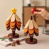  Đế Lót Ly Hình Cây Thông Sáng Tạo 