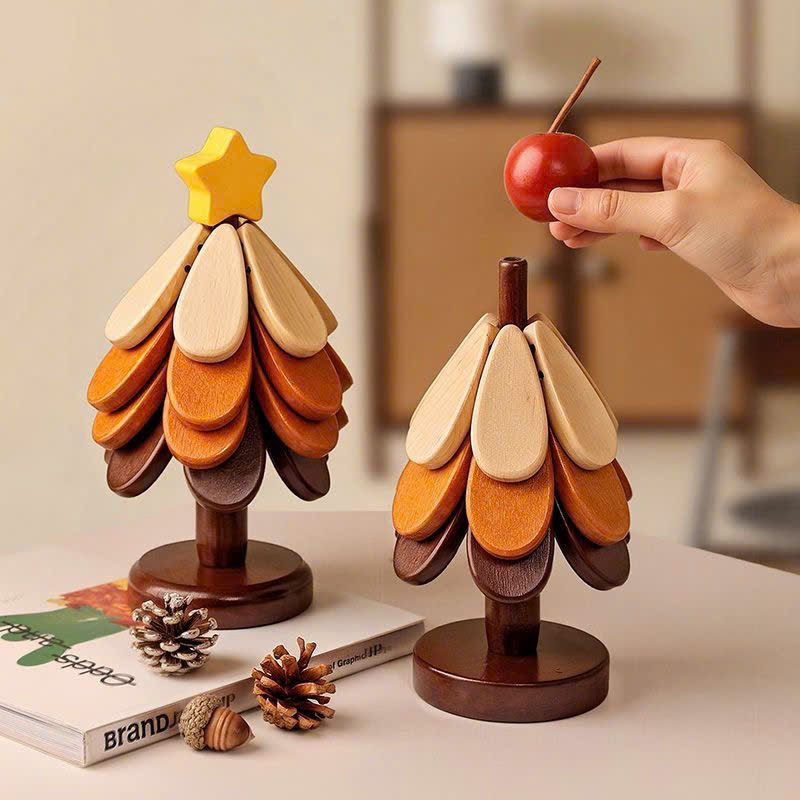  Đế Lót Ly Hình Cây Thông Sáng Tạo 