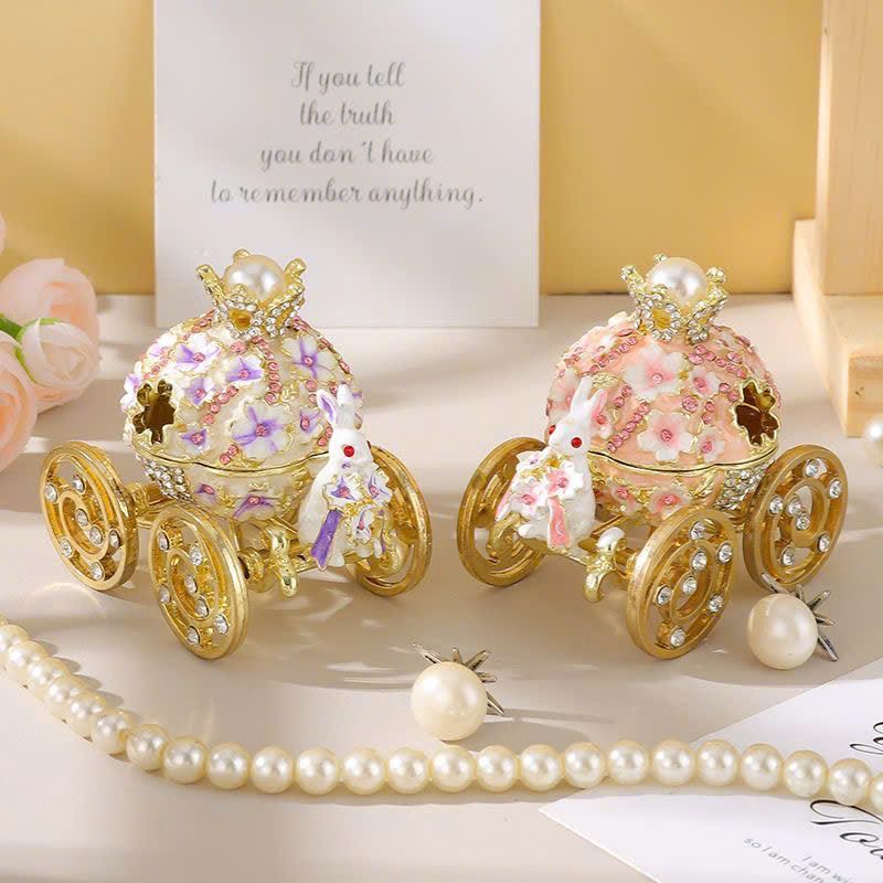  Hộp Đựng Trang Sức Hình Xe Ngựa 