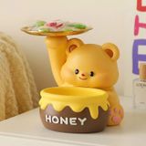  Gấu Vàng Honey Kệ Để Đồ 