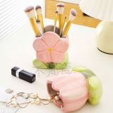  Lọ Bút Gốm Hoa Tulip Dễ Thương 