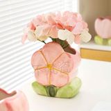  Lọ Bút Gốm Hoa Tulip Dễ Thương 