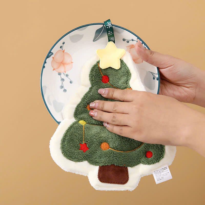  Khăn Lau Tay Họa Tiết Noel 